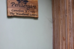 The Woodland Centre Sign & Bench