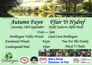 Poster Fayre yr Hydref