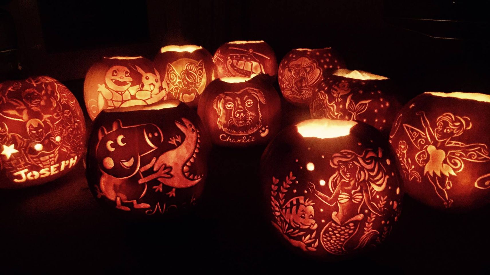 Spooky Halloween Pumpkin Trail