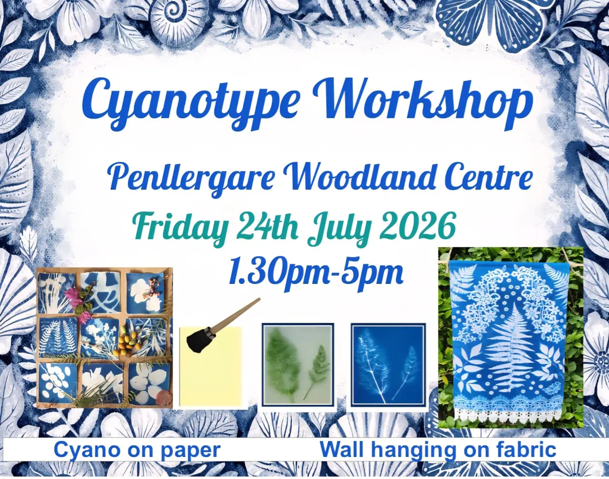 Cyanotype Workshop with Nat Stone – July 2026