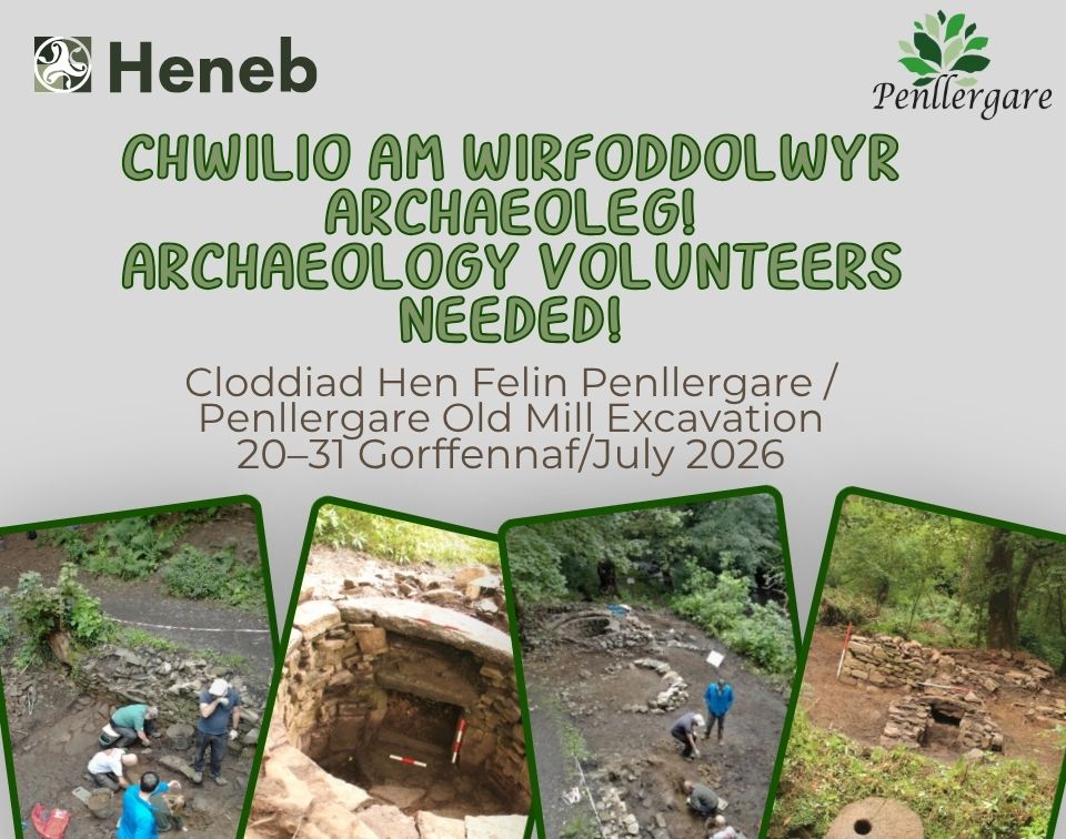 Archaeology Volunteers Needed – Penllergare Old Mill Excavation