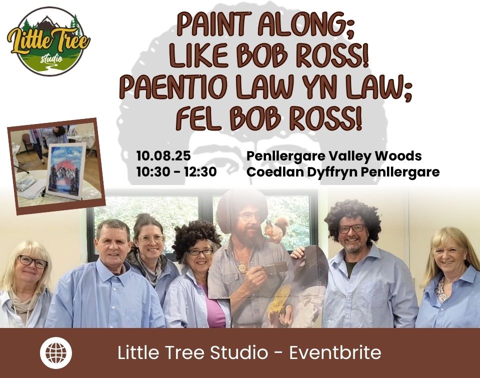 Paint Along like Bob Ross with Little Tree Studio