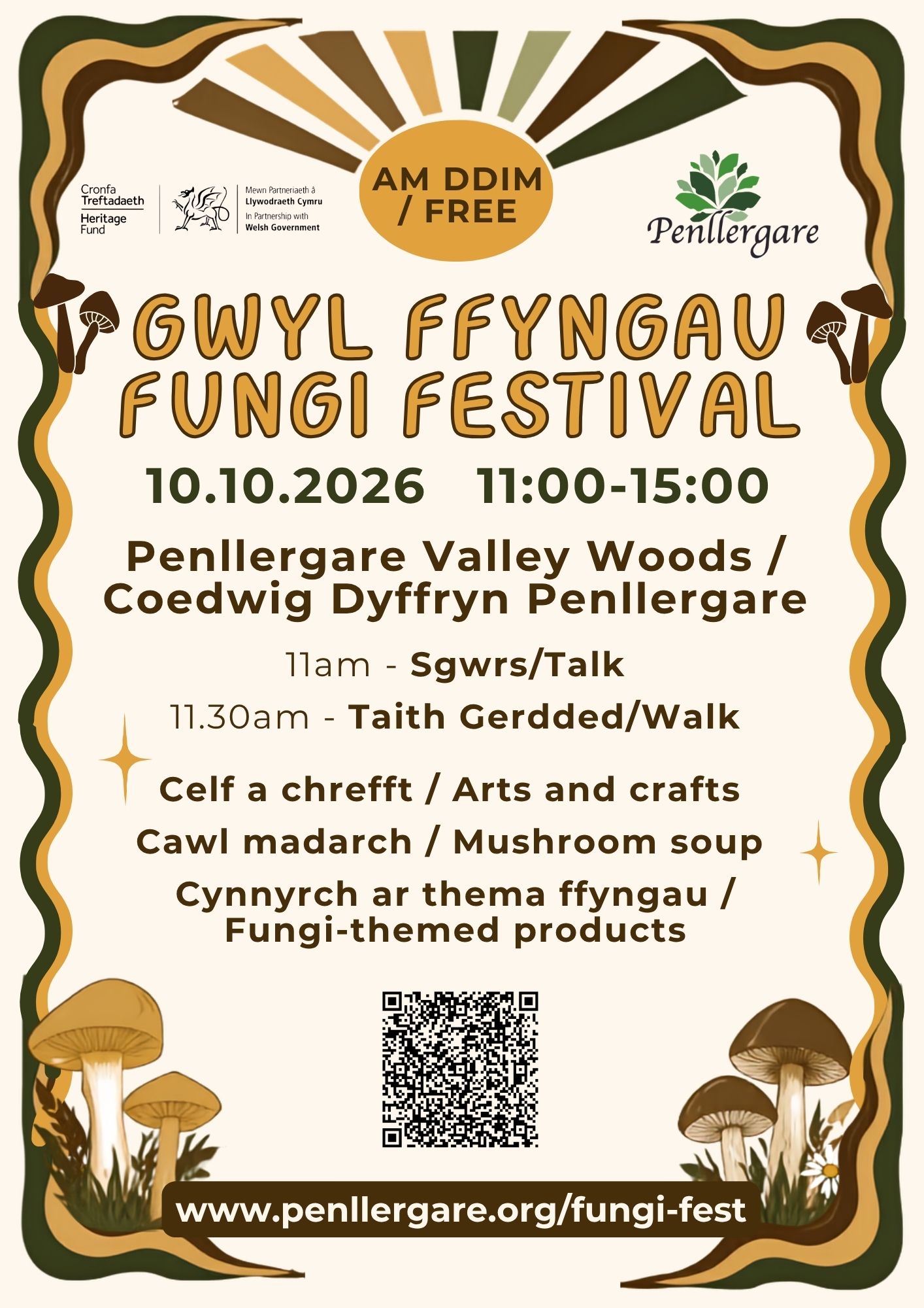 Fungi Festival at Penllergare Valley Woods