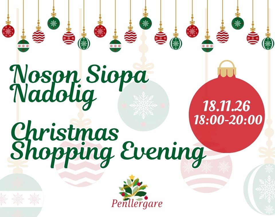 Christmas Shopping Evening Banner
